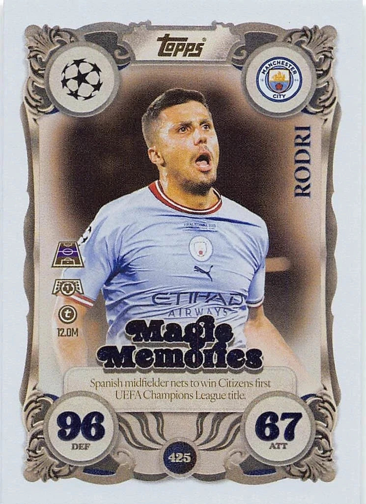 425 Rodri (Manchester City) Magic Memories