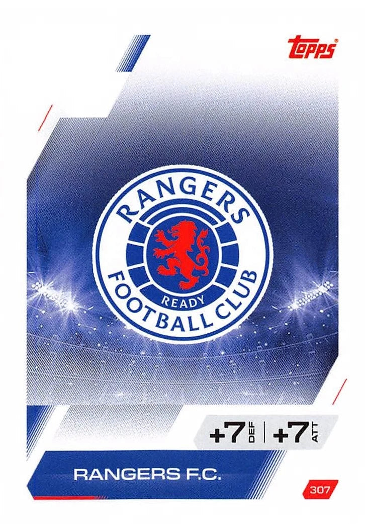 307 Team Badge (Rangers FC)