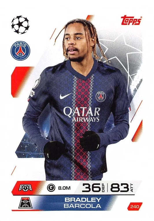 240 Bradley Barcola (Paris Saint-Germain)