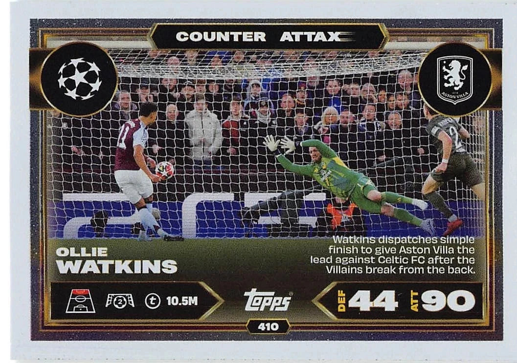 410 Ollie Watkins (Aston Villa) Counter Attax