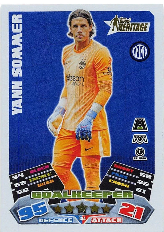 394 Yann Sommer (FC Internazionale Milano) Heritage