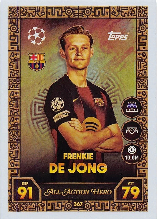 367 Frenkie de Jong (FC Barcelona) All-Action Hero