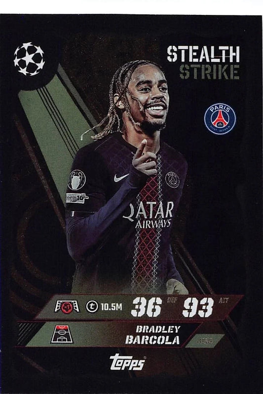 454 Bradley Barcola (Paris Saint-Germain) Stealth Strike