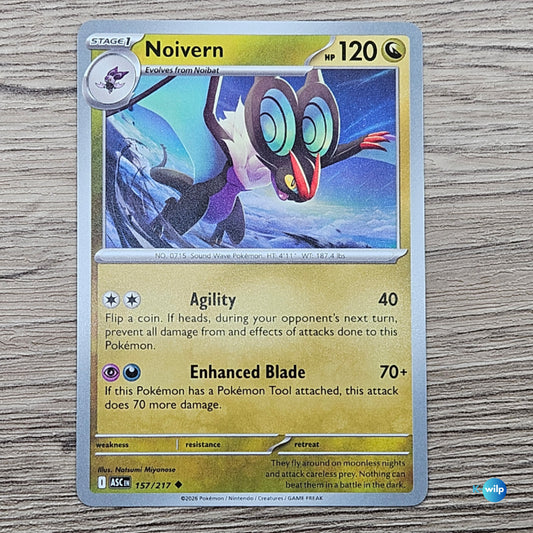 157/217 Noivern Ascended Heroes Pokémon Trading Card