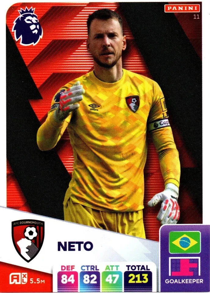 11 Neto (AFC Bournemouth)