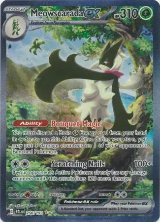 256/193 Meowscarada ex Paldea Evolved Pokémon Card