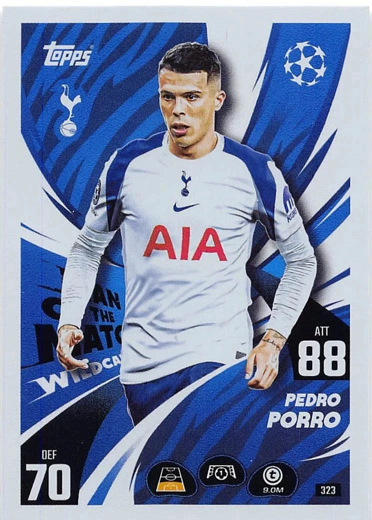 323 Pedro Porro (Tottenham Hotspur) Man of the Match Wildcard