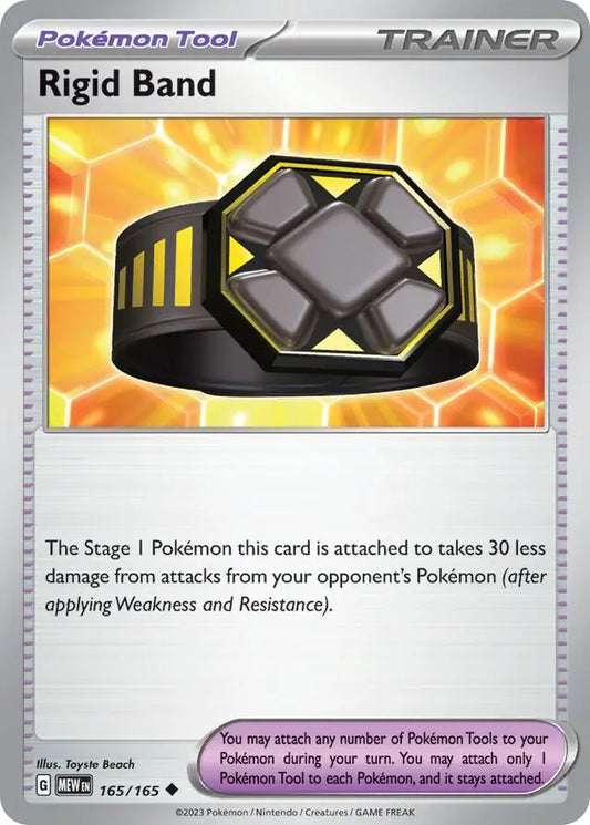 165/165 Rigid Band 151 Pokémon Card