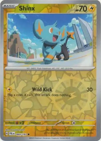 069/193 Shinx Reverse Holo Paldea Evolved Pokémon Card