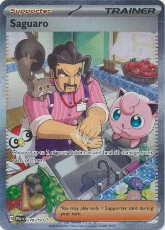 270/193 Saguaro Paldea Evolved Pokémon Card