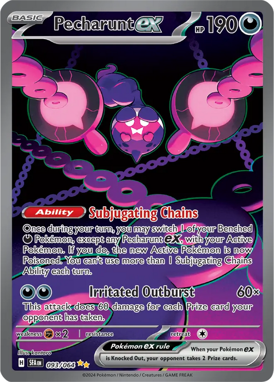 093/064 Pecharunt Shrouded Fable Pokémon Card