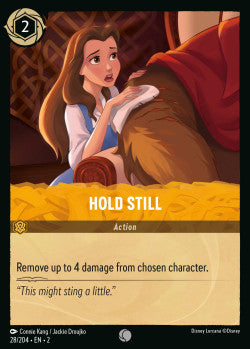 028/204 Hold Still Disney Lorcana Rise Of The Floodborn Card