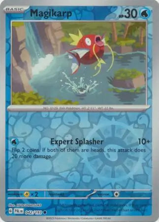 042/193 Magikarp Reverse Holo Paldea Evolved Pokémon Card