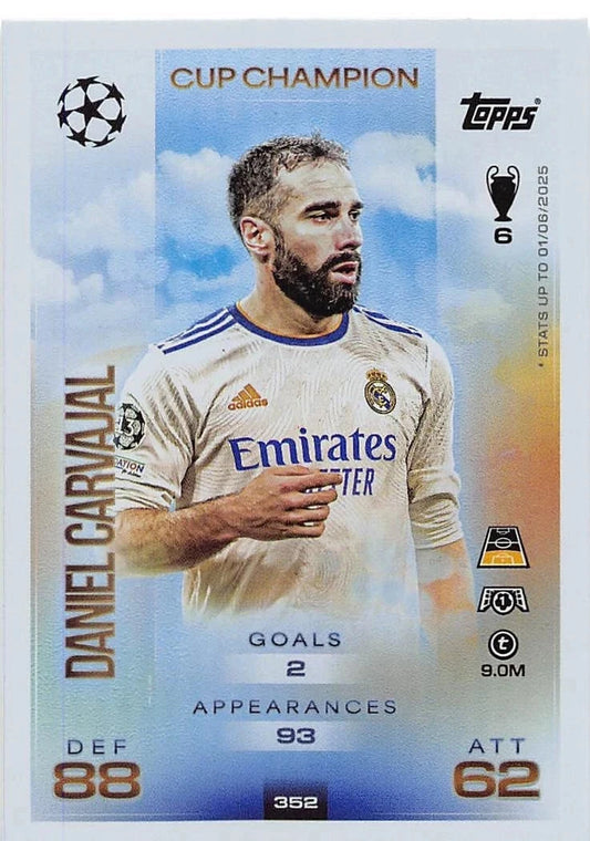 352 Daniel Carvajal (Real Madrid CF) Cup Champion