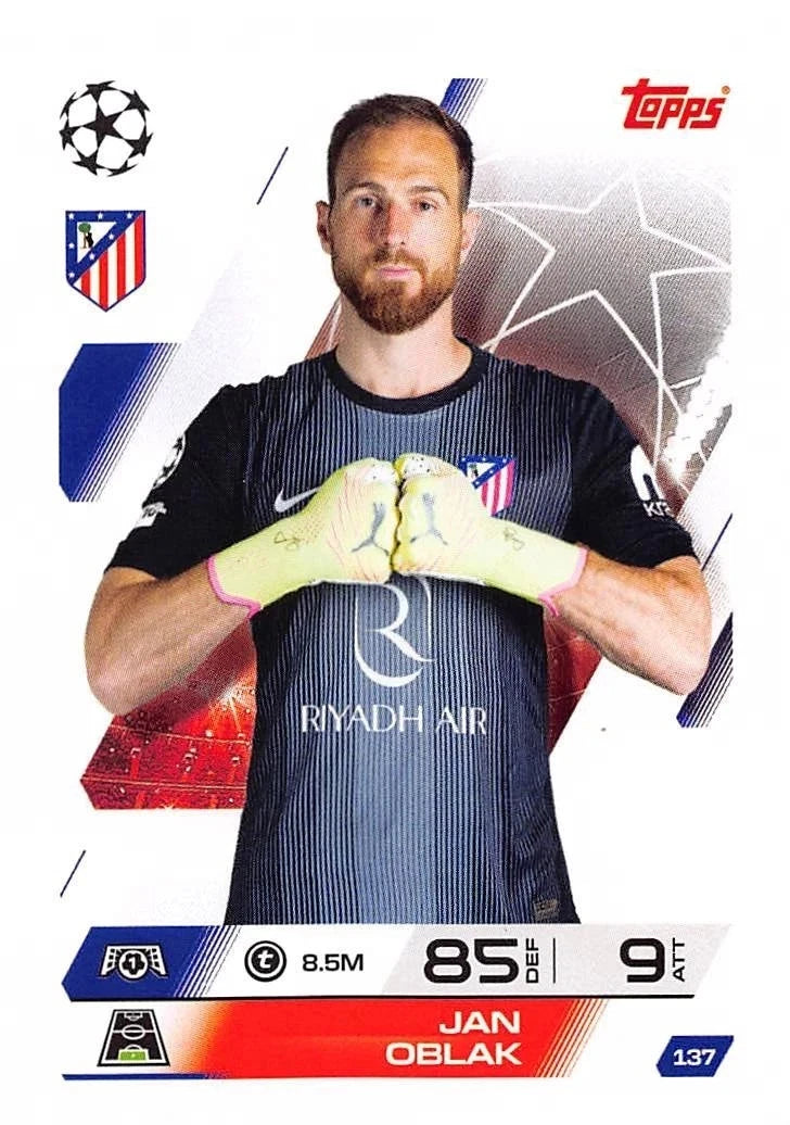 137 Jan Oblak (Atlético de Madrid)