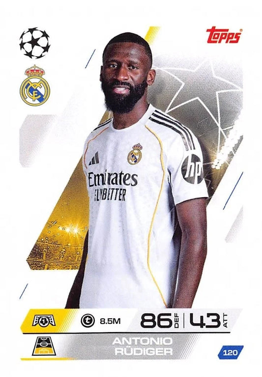 120 Antonio Rüdiger (Real Madrid CF)