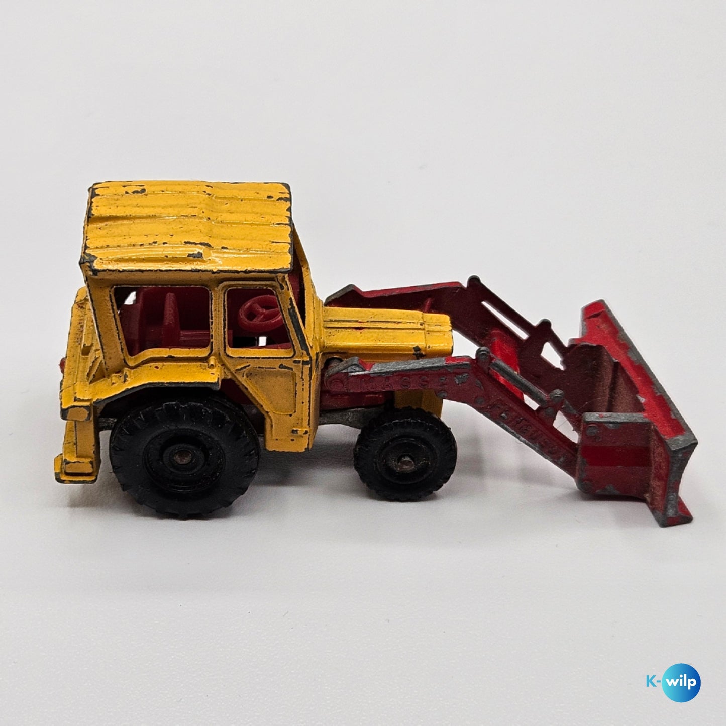 Massey Furguson 3303 Tractor With Angeldozer #43 Corgi Juniors 1:64 Scale Die-Cast (Loose)