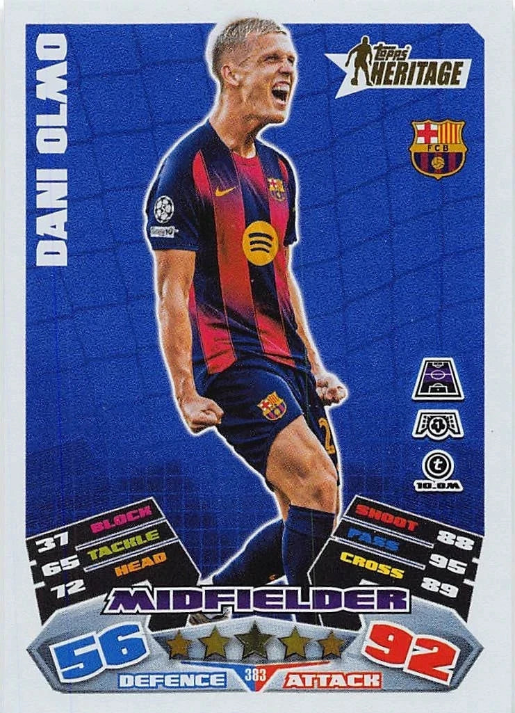 383 Dani Olmo (FC Barcelona) Heritage