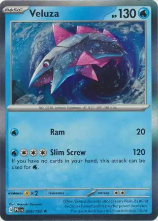 056/193 Veluza Paldea Evolved Pokémon Card