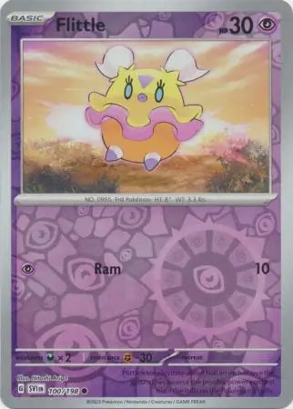 100/198 Flittle Reverse Holo Scarlet & Violet Base Set Pokémon Card