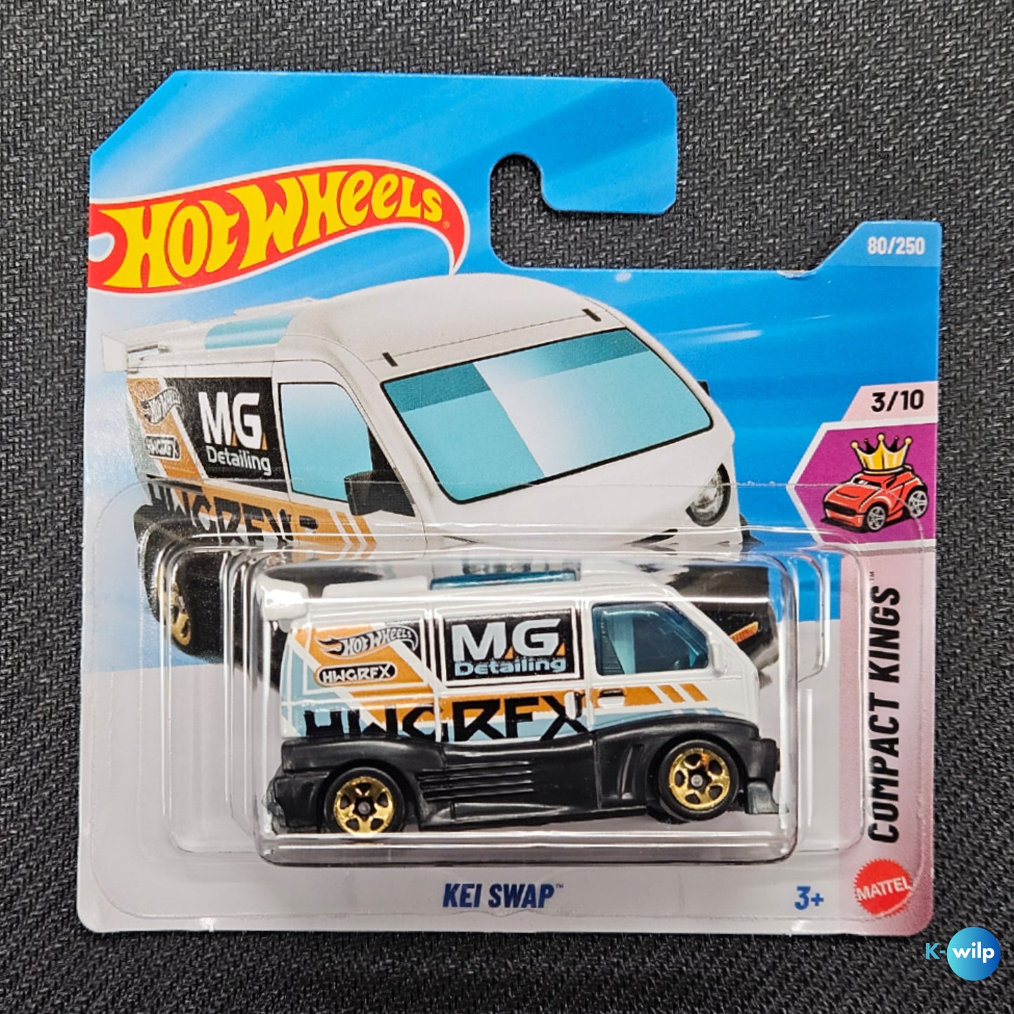 80/250 Kei Swap Compact Kings 2026 Mainline Hot Wheels Short Card