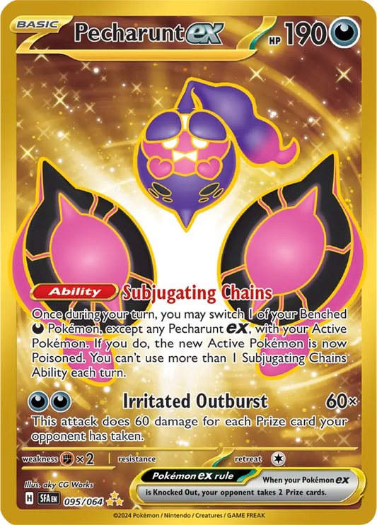 095/064 Pecharunt Shrouded Fable Pokémon Card