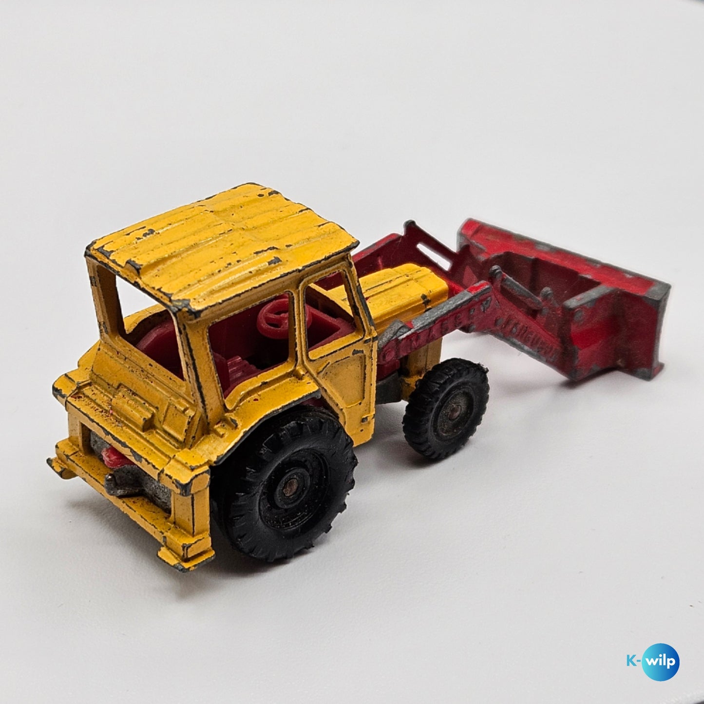 Massey Furguson 3303 Tractor With Angeldozer #43 Corgi Juniors 1:64 Scale Die-Cast (Loose)