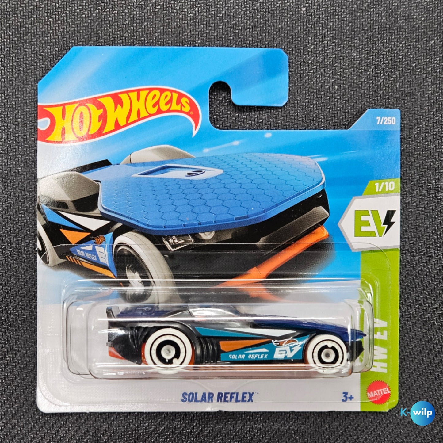 7/250 Solar Reflex HW EV 2026 Mainline Hot Wheels Short Card Mattel