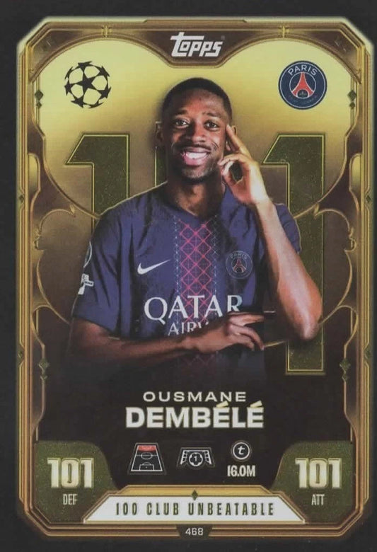 468 Ousmane Dembele (Paris Saint-Germain) 100 Club Unbeatable 101