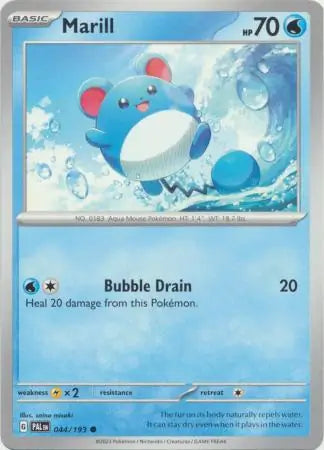 044/193 Marill Paldea Evolved Pokémon Card
