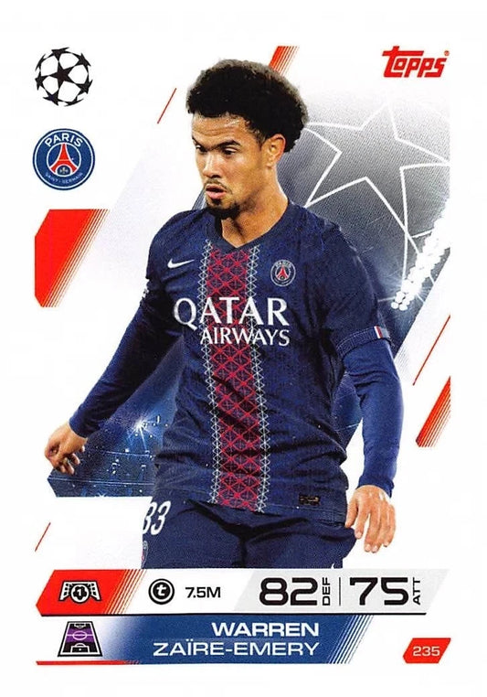 235 Warren Zaïre-Emery (Paris Saint-Germain)