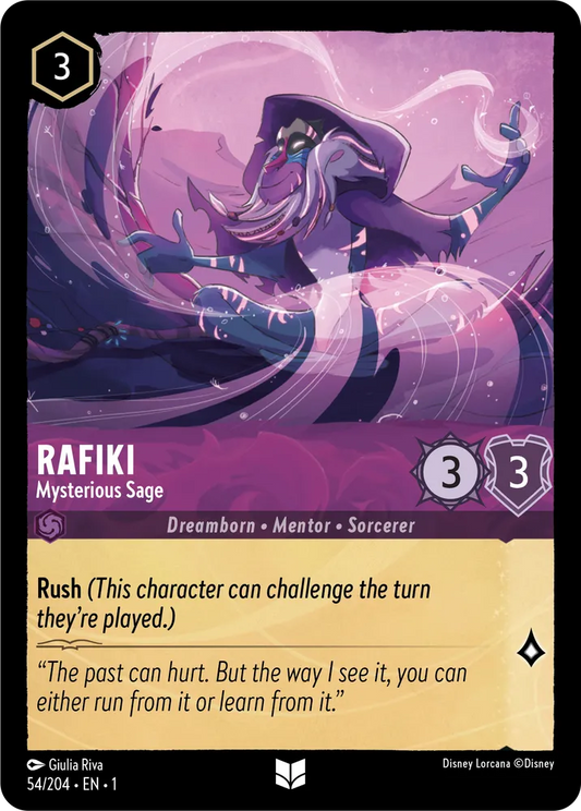 054/204 Rafiki Mysterious Sorceror