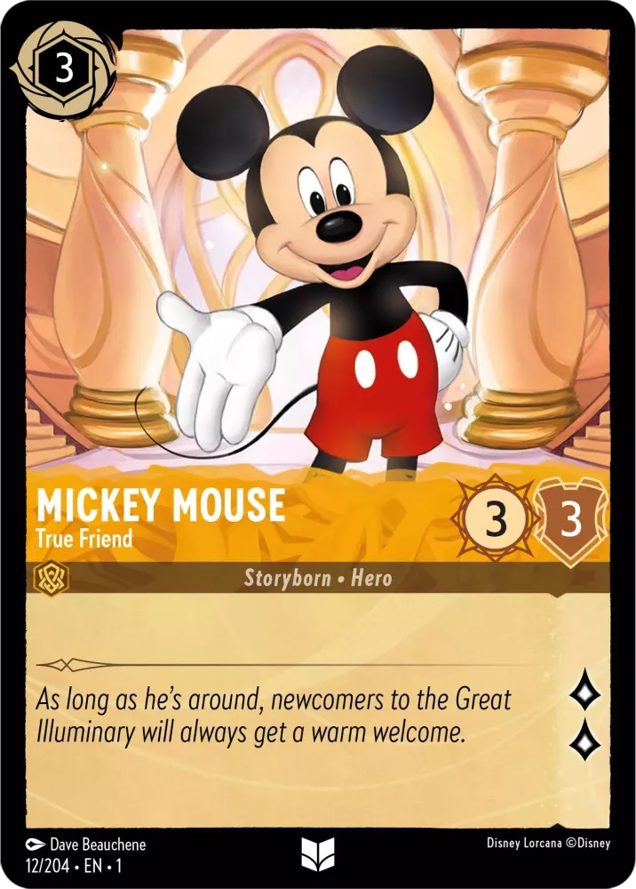 012/204 Mickey Mouse True Friend