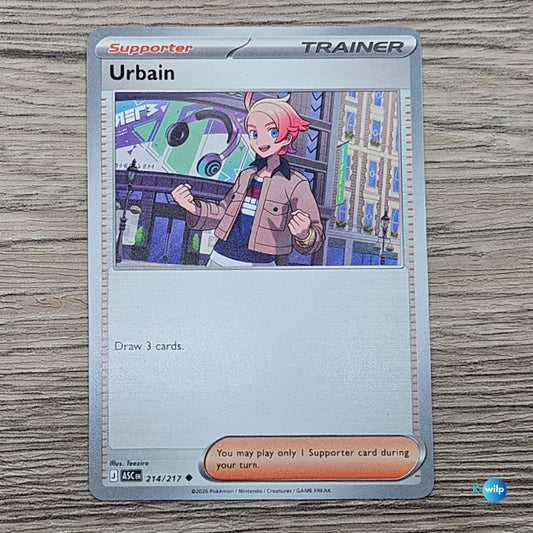 214/217 Urbain Ascended Heroes Pokémon Trading Card