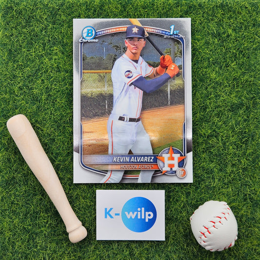BCP-227 Kevin Alvarez Houston Astros - Prospects Bowman Chrome Topps Baseball Trading Card