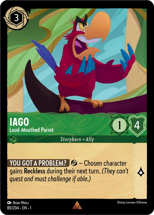 080/204 Iago Loud-Mouthed Parrot
