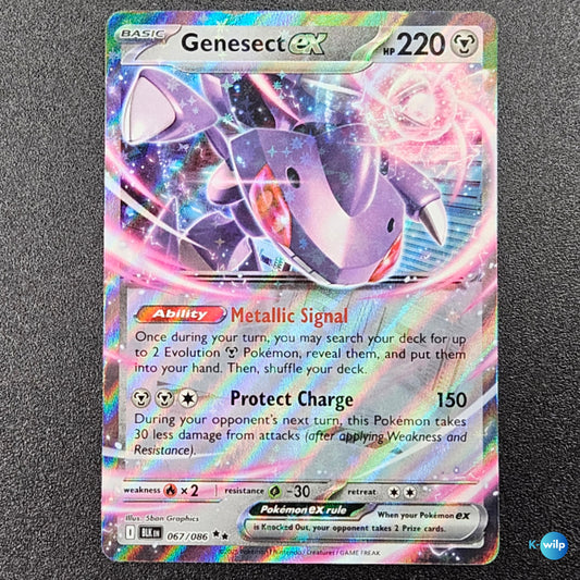 Genesect ex 067/086 Black Bolt Pokémon English Trading Card