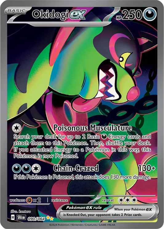090/064 Okidogi Shrouded Fable Pokémon Card