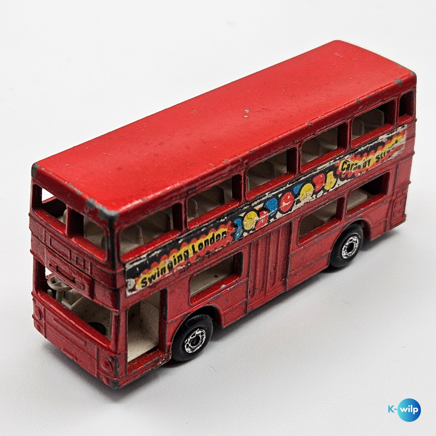 The Londoner Double Decker Bus #17 Matchbox Superfast 1:64 Lesney Scale Die-Cast (Loose)