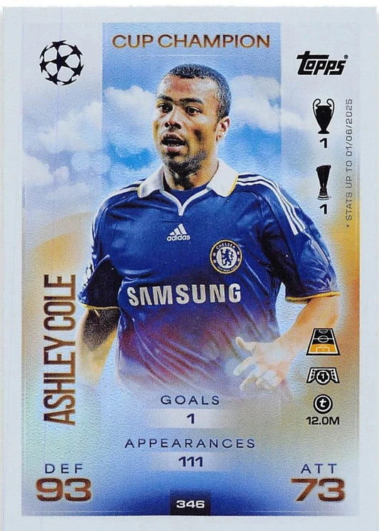 346 Ashley Cole (Chelsea) Cup Champion