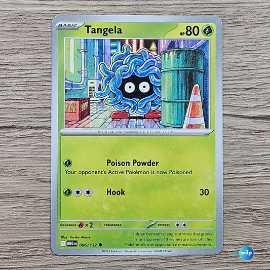006/132 Tangela Mega Evolution Pokémon Card