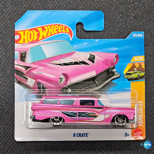 133/250 8 Crate Wagons 2026 Mainline Hot Wheels Short Card Mattel